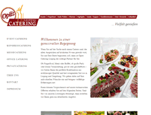 Tablet Screenshot of catering-leipzig.de